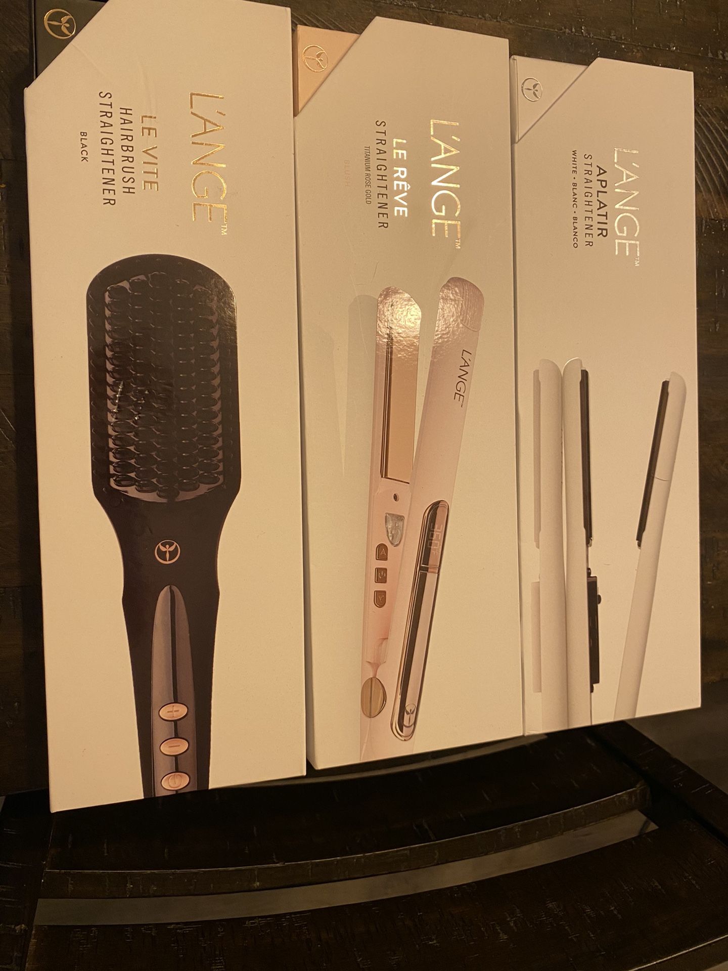 Lange Hair Tools- Straightener And Straightener Brush