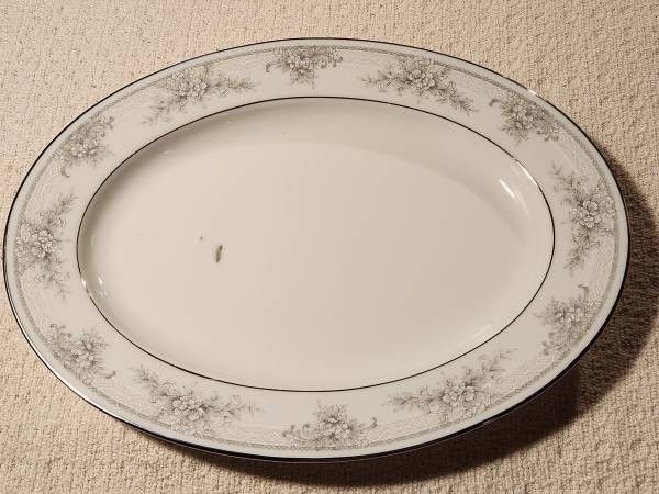 Antique oval platter