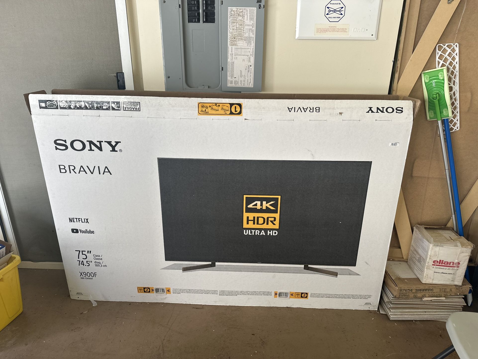 Sony Bravia 75 Perfect Condition. Like New