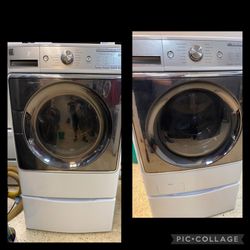 Kenmore Washer And Gas Dryer  Jumbo Size Set For $880