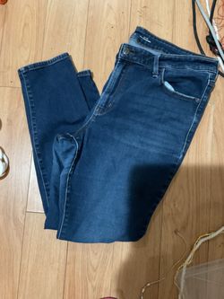 Dark Wash Skinny Jeans old navy women’s 14