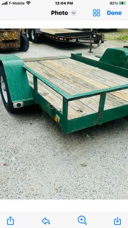 Green trailer
