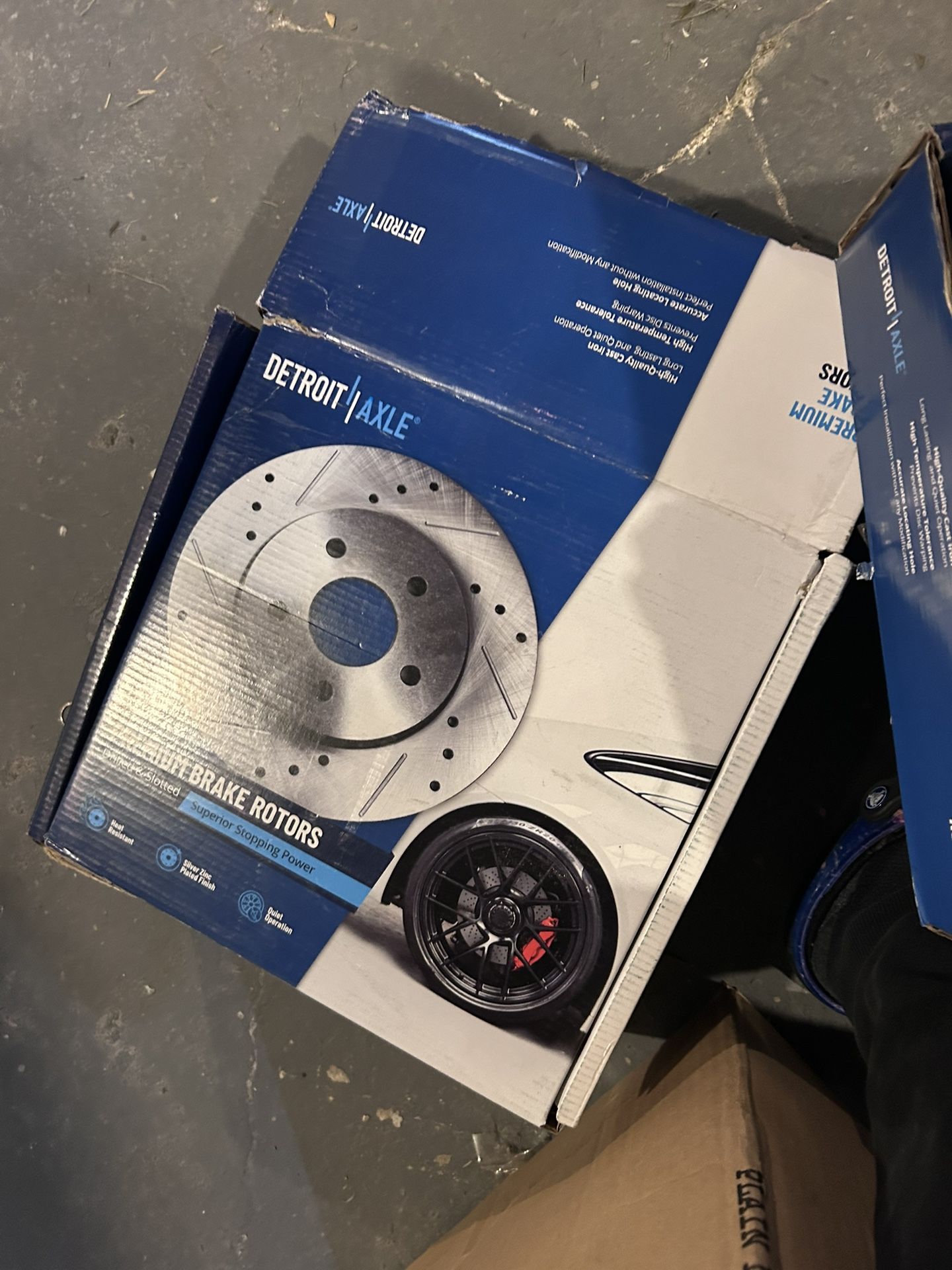 Drilled And Slotted Rotors