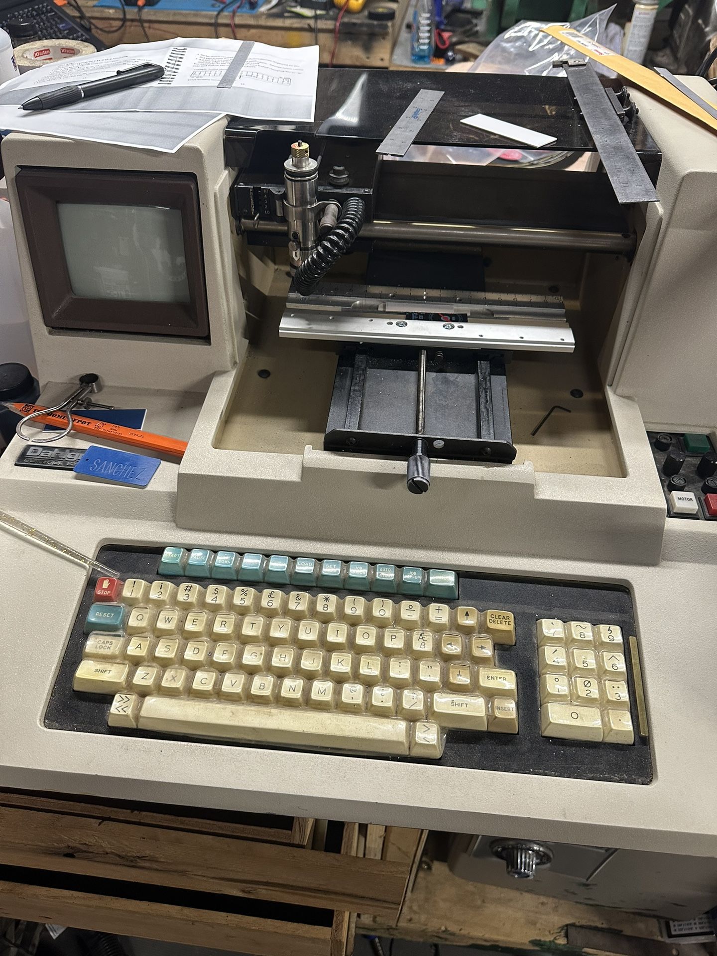 Dahlgren Wizzard Engraver With Blanks