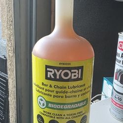 Ryobi Bar And Chain Lubricant
