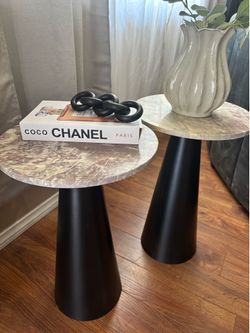 marble side tables