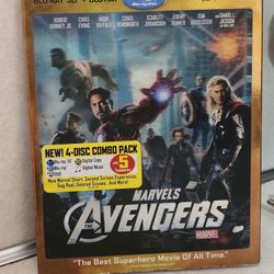 The Avengers Movie 4 Disc Combo Pack