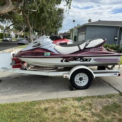 2 Jet Skis and Trailer