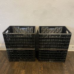 4 Heavy Duty Storage Crates 