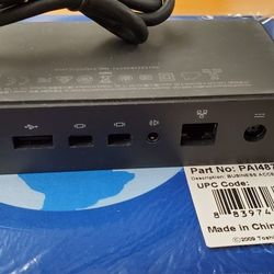 Surfacebook Dockstation: With Power Adapter, Just Used A Few Times But Leave on the Office for a while