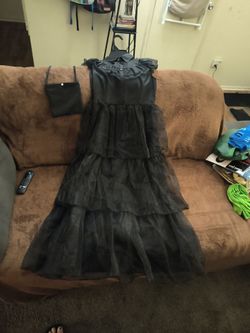 Wednesday Costume dress or can also be a witch costume