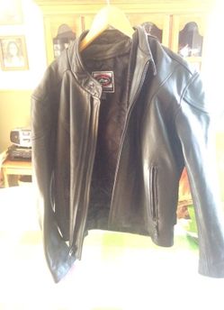 Mens leather jacket