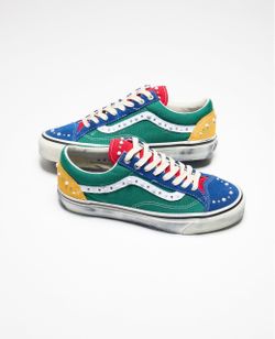 Yacht Club Pearlized Vans Size 7 Men’s 8.5 Women