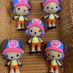 Handmade with love: Cute Crochet Tony Tony Chopper Doll!