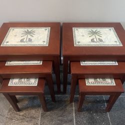 Set Of 6 Stacking Tables