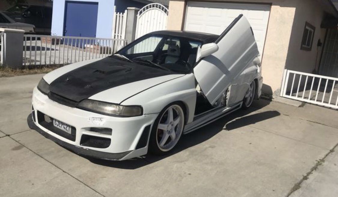 Acura Integra GSR 4 door shell custom interior , JDM RIMS , JDM frontend , custom doors