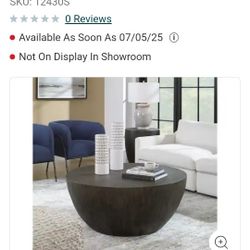 Uttermost Round Coffee Table 