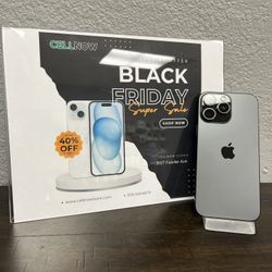 Early Black Friday Deals!! iPhone 16 Pro Max Unlocked 256GB - Black