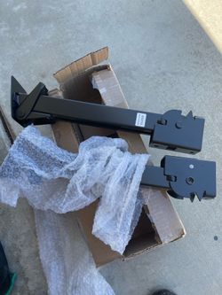 RV Cargo Trailer Telescoping Swing Down Jacks