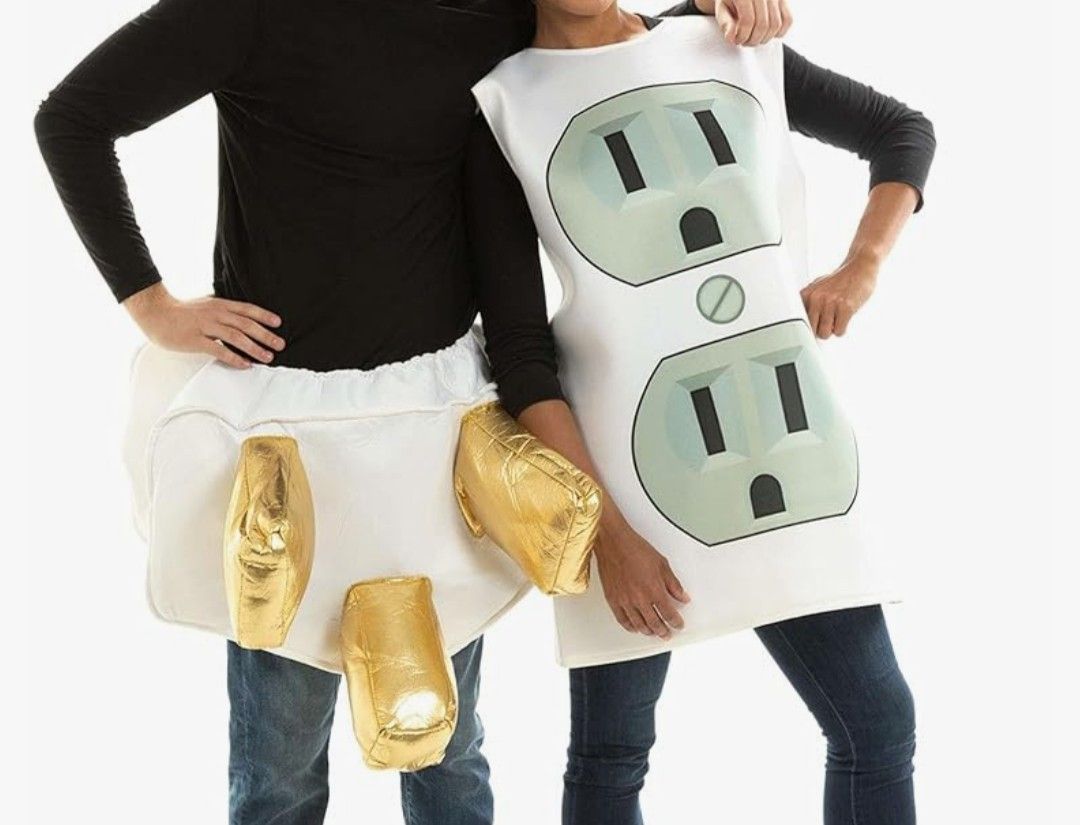 Plug And Socket Halloween Costume 