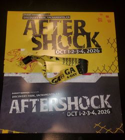 4-Day Aftershock Ticket