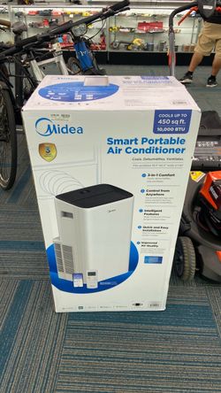 Midea 450sq ft Portable Air 10,000 BTU Conditioner