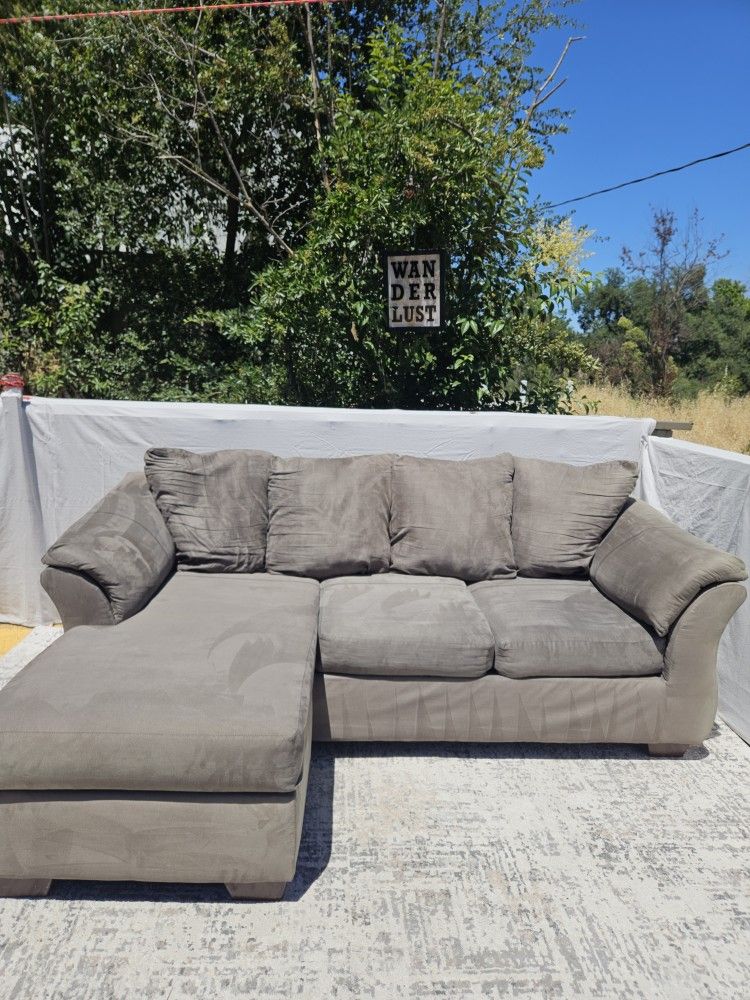 *FREE DELIVERY* Couch with chaise / sofa
