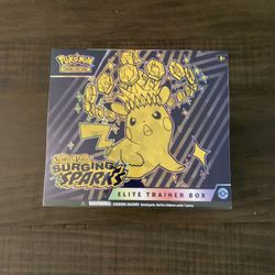 Surging Sparks Elite Trainer Box ETB Pokemon Packs