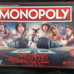 Stranger Things Monopoly New Not Sealed