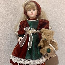 Victorian Collection Porcelain Doll Limited Edition