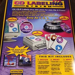 CD Stomper Labeling System