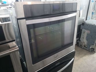 Whirlpool 30" stainless steel single wall oven - Free delivery