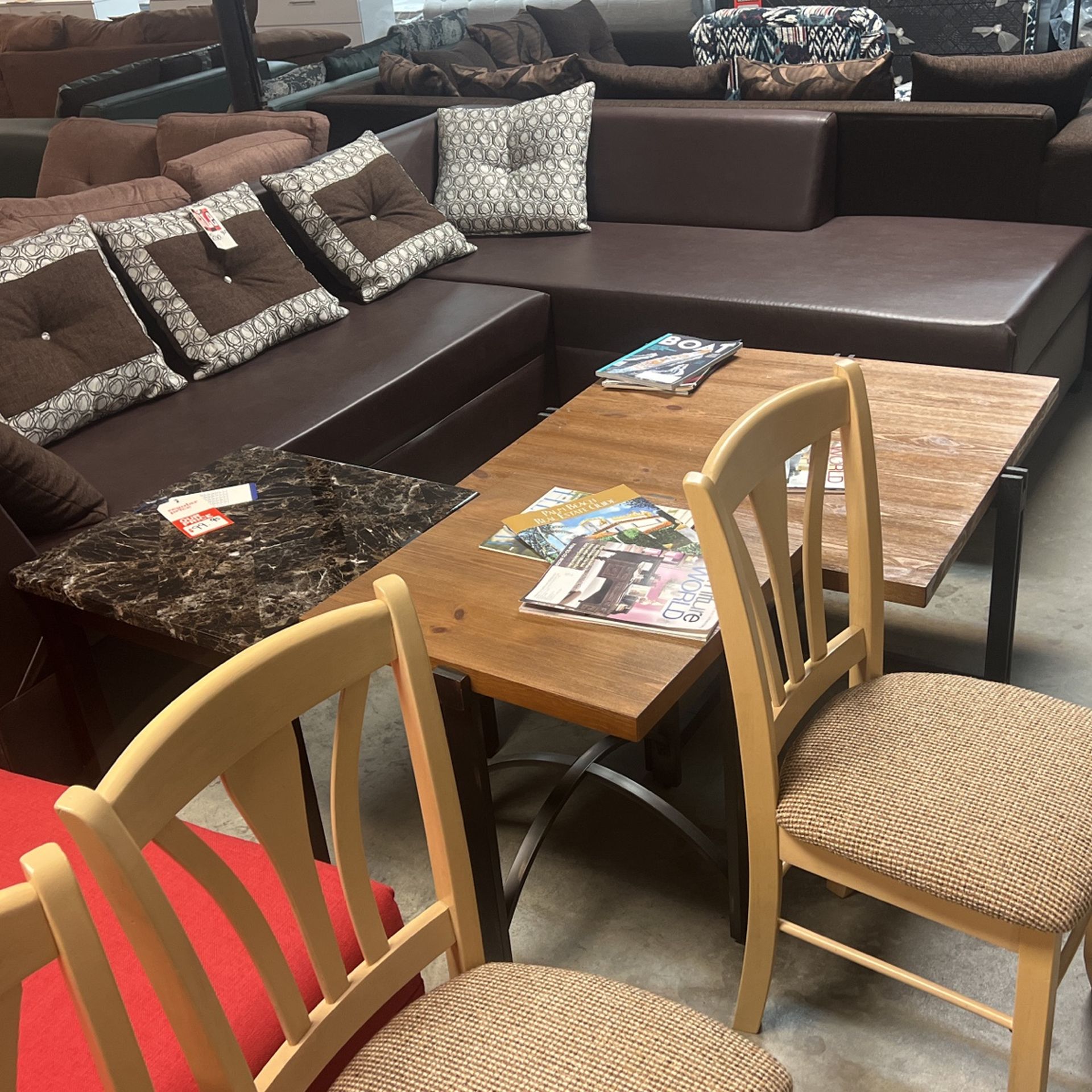 Brand new sectional, 799