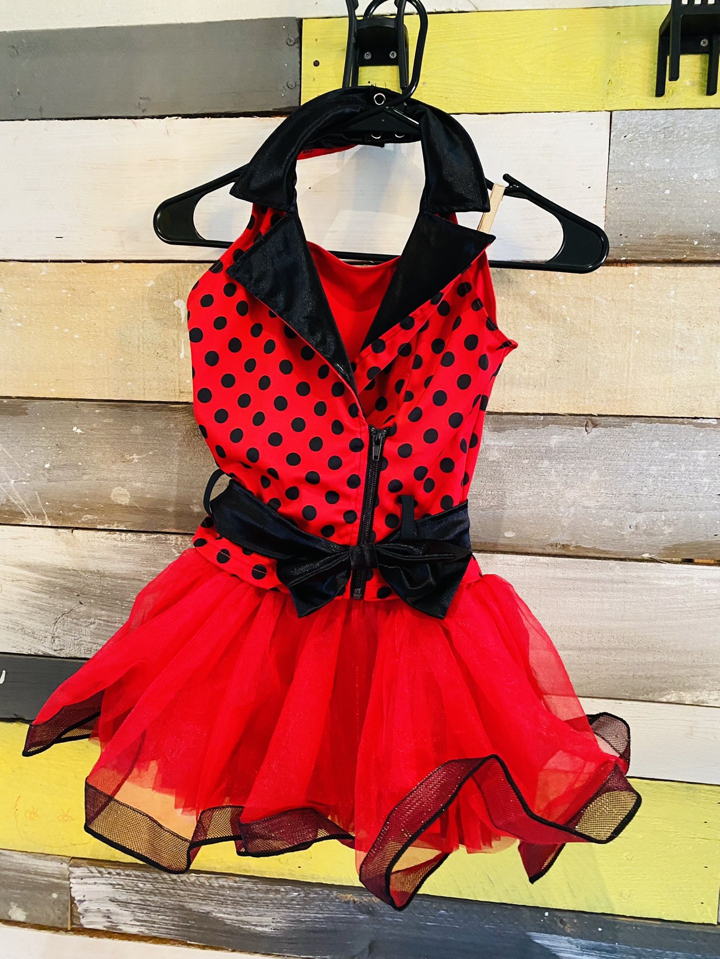 Lady bug Or biker Chick costume 