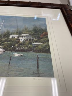 Tripp Harrison Hand Signed Palm Island Pictures Thumbnail