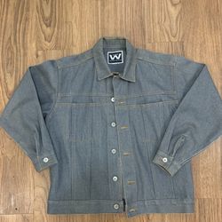 Vintage Grey Denim Jacket