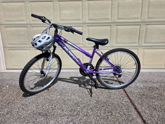 24" Huffy Kids Mountain Bike, purple