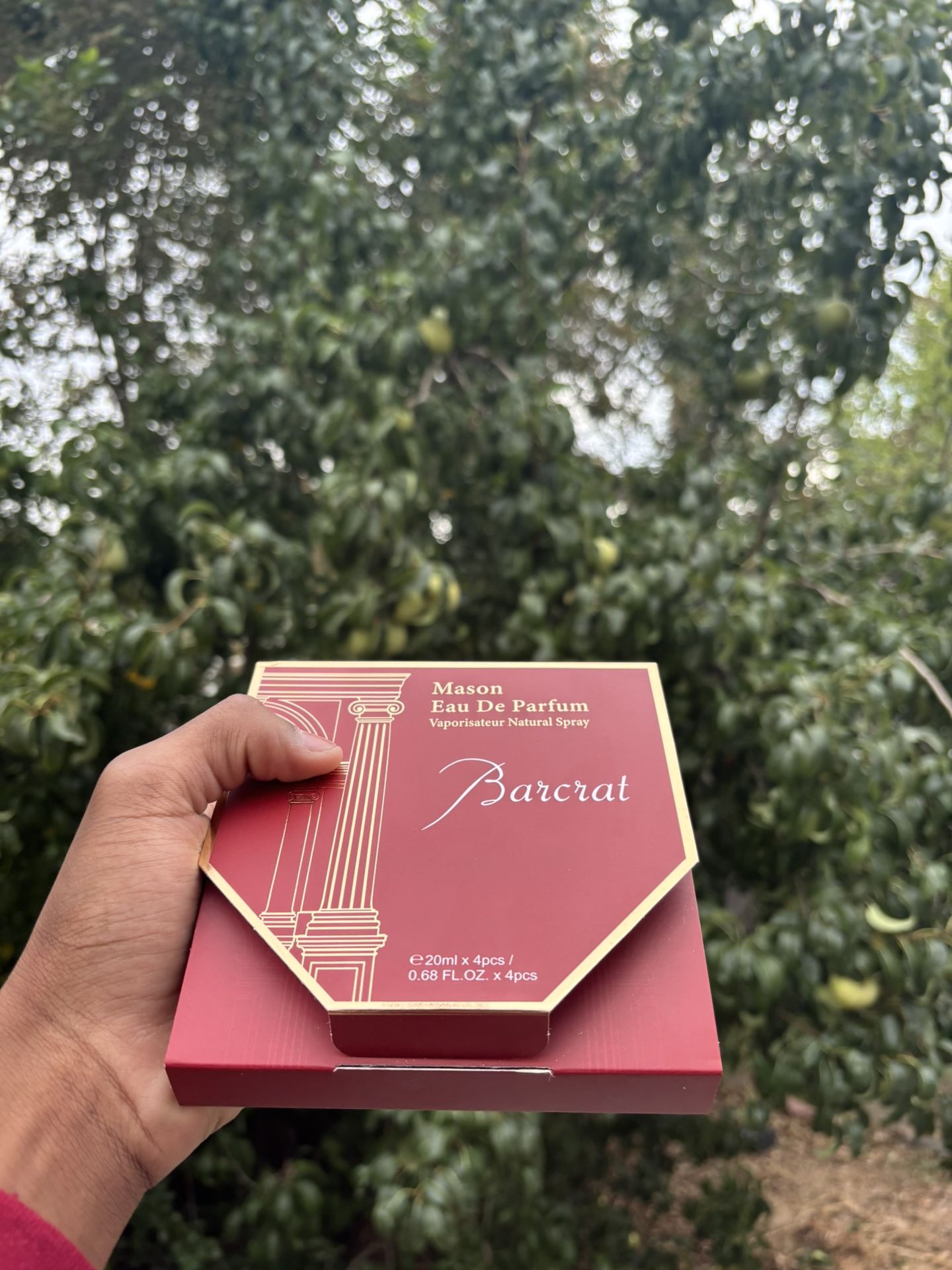 Baccarat Perfume/cologne 4 Pack