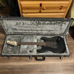 Squier strat electric guitar