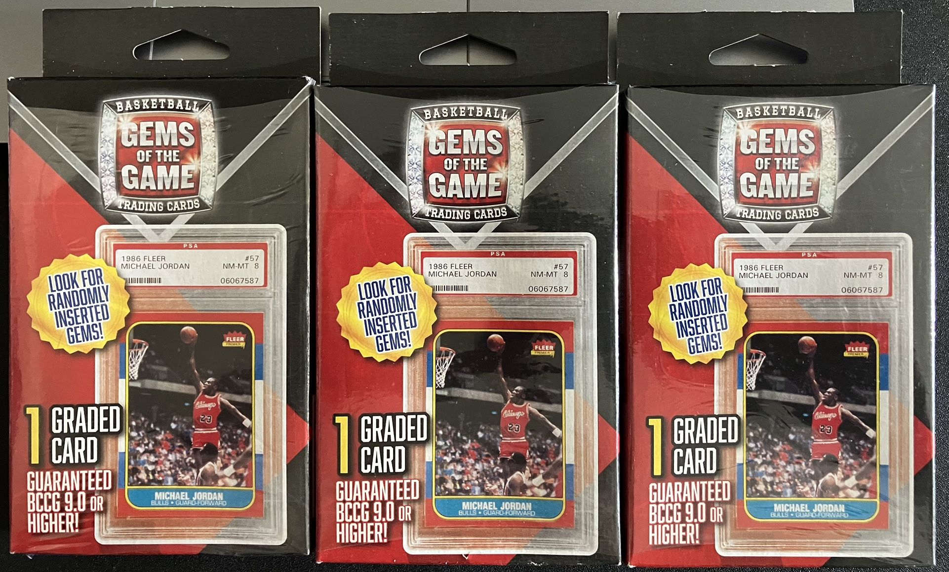 Basketball Gems of the Game 1 Graded Card Sealed 2023 MJ Holdings Three  Hanger Box Lot - nationalbodyline.in