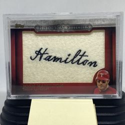 Josh Hamilton 2012 Topps “Historical Stitches” Card#HS-JH