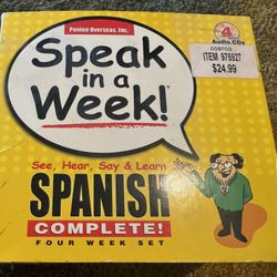 Spanish Speak In A Week