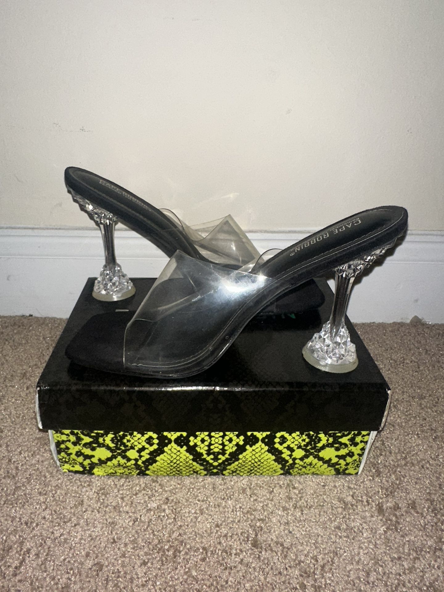 Clear High Heel