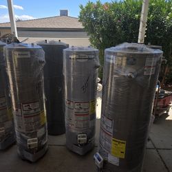 Gas Water Heater New 30gal And 40gal 1yr Wrrty 