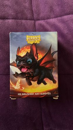 Dragon Shield 100 brushed art sleeves