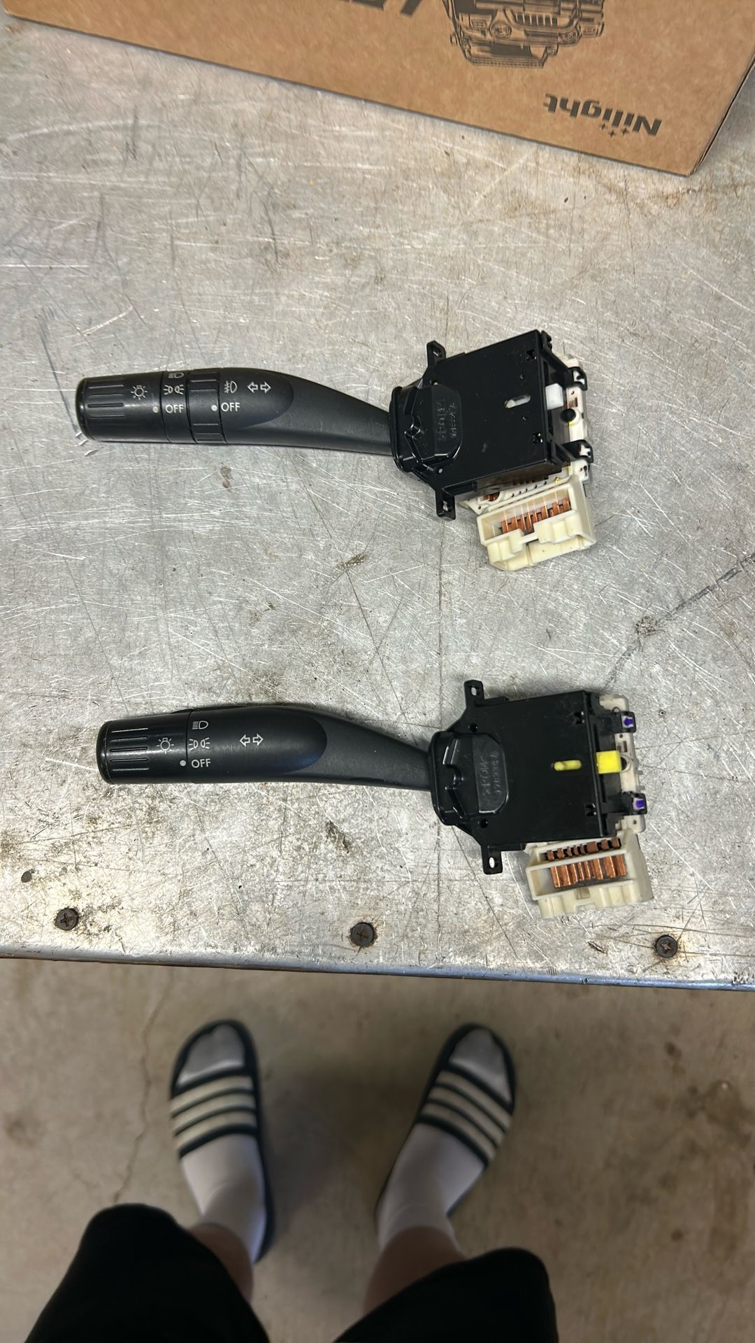 2 Subaru Turn-signal Stalks