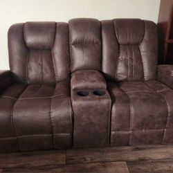 Ashley Rocking/Reclining Loveseat