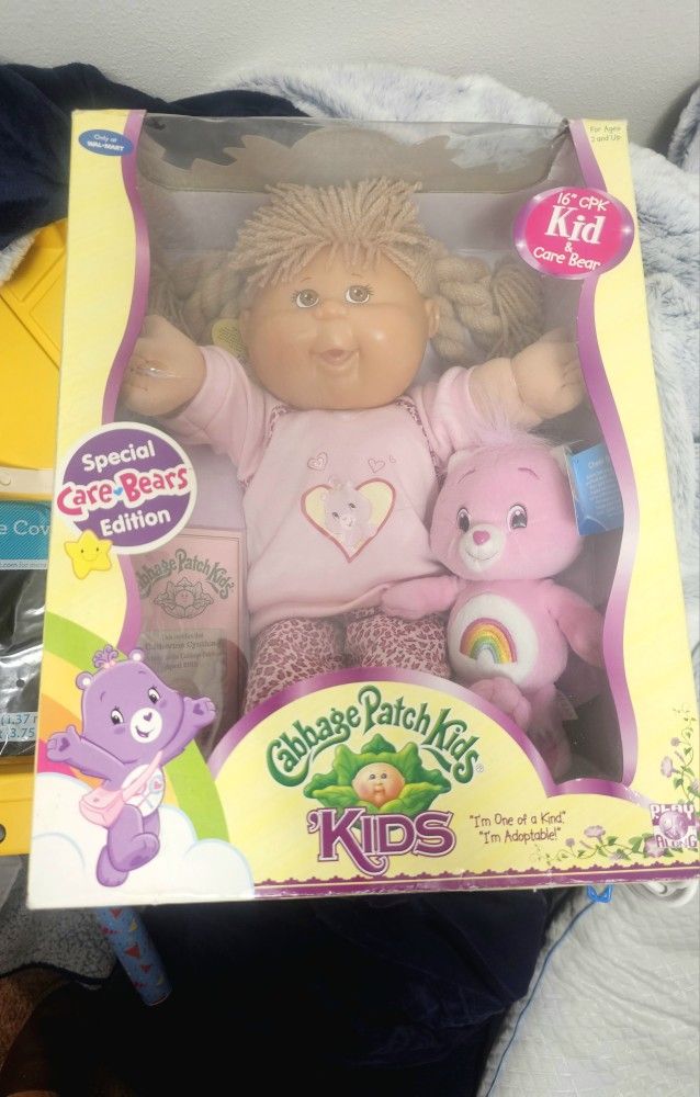 collectible 2007 Cabbage Patch Kids Special Care Bears Edition doll