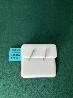 .925 Solid Sterling Silver Earrings