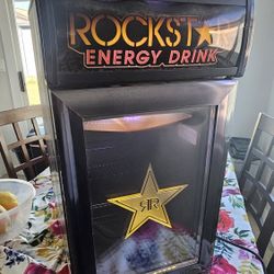 Rockstar energy promotional mini fridge